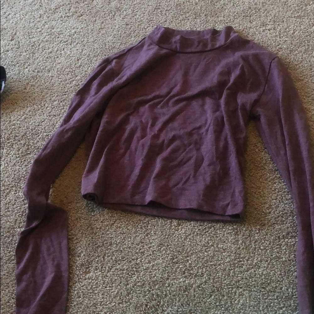 Long sleeve CROPPED top